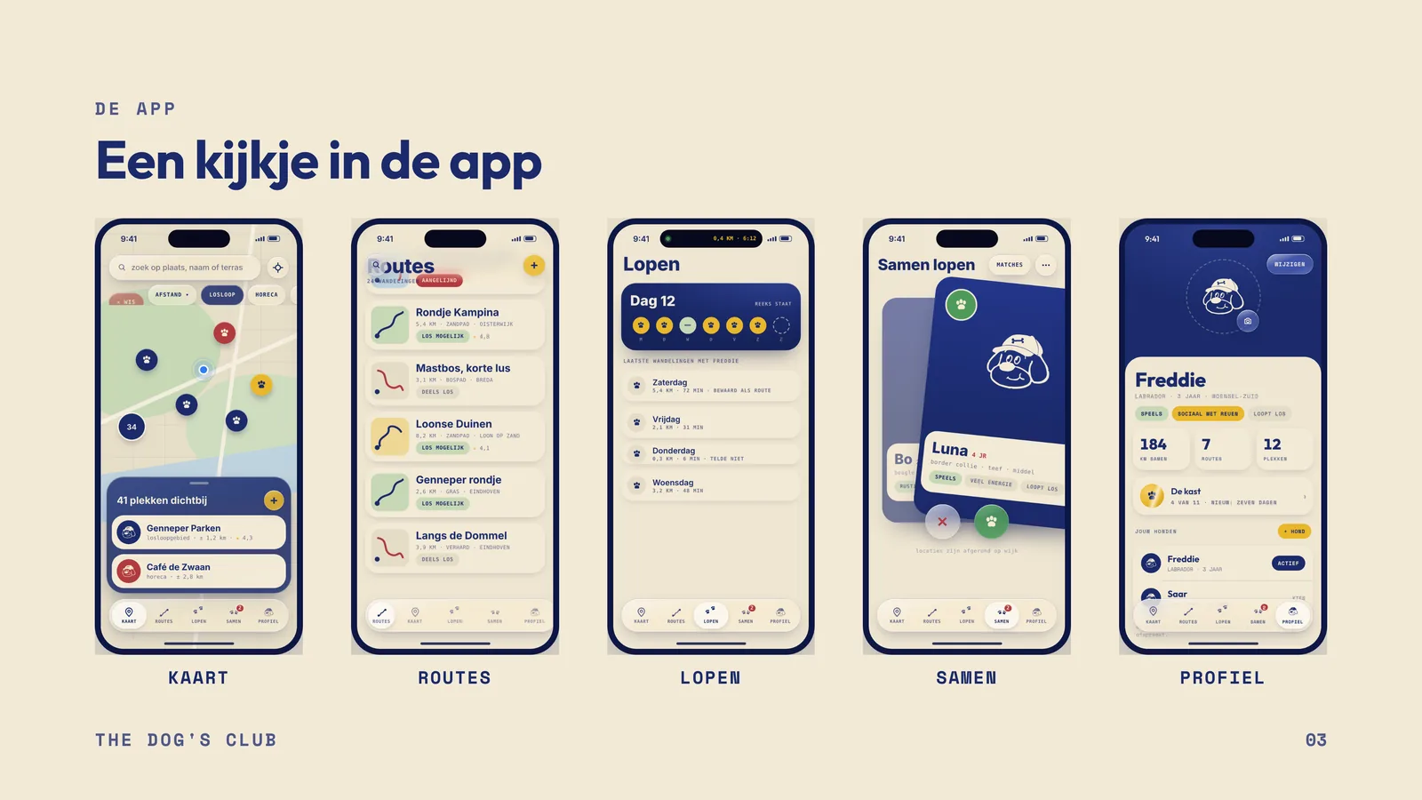 The Dog’s Club — Een kijkje in de app