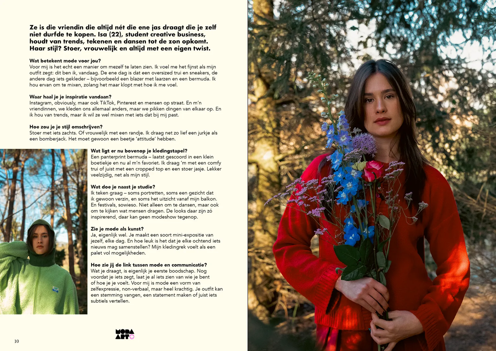 Art + Moda magazine — Mode als statement